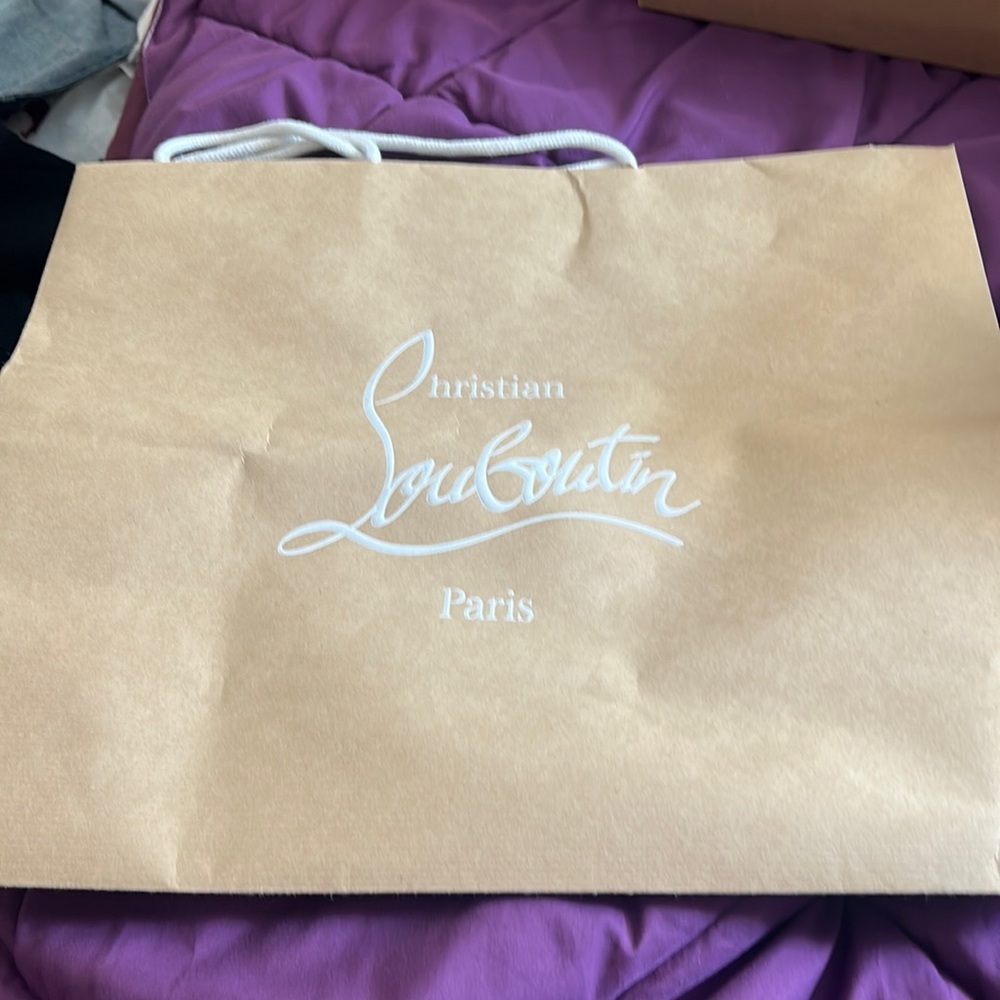 Large Christian Louboutin gift bag